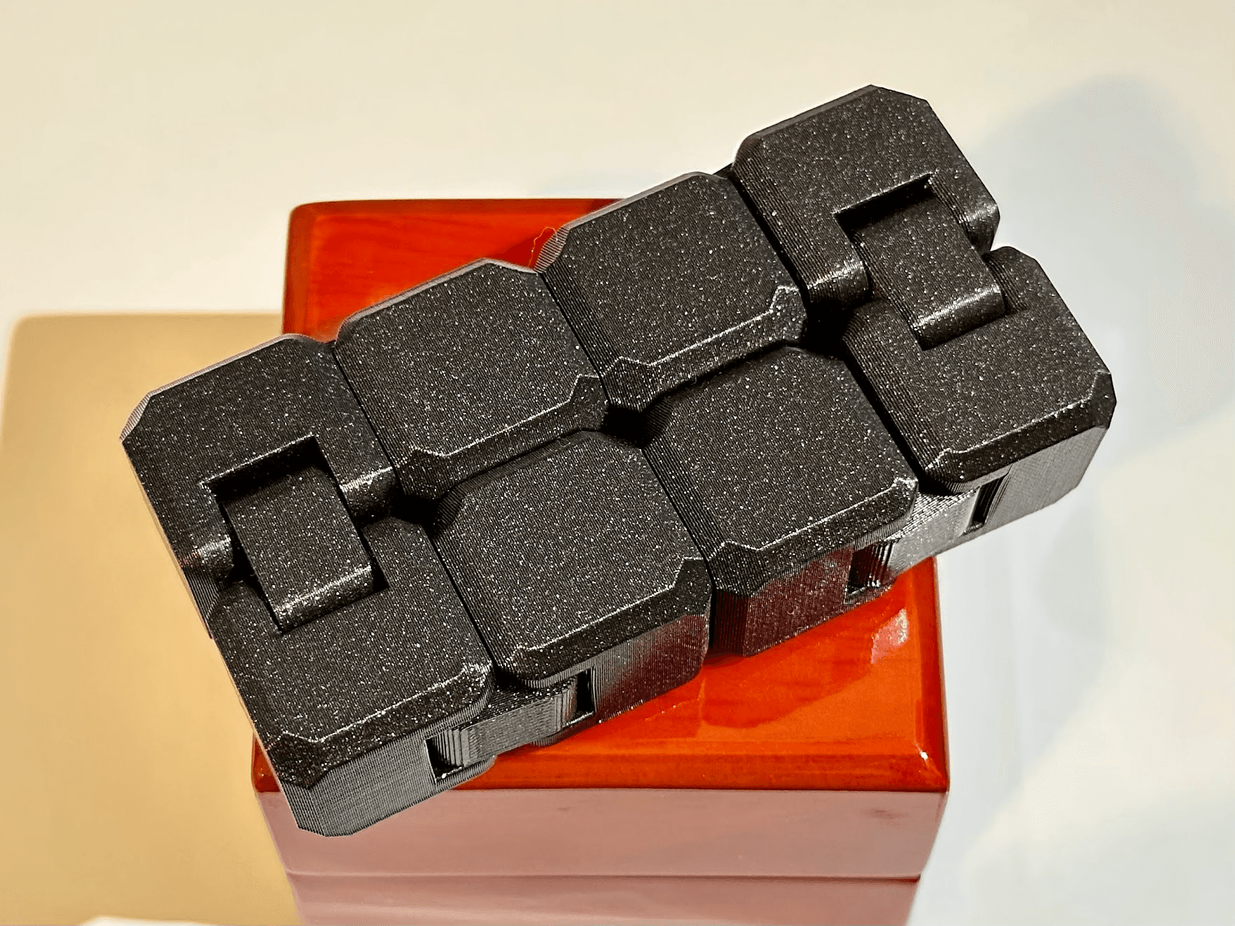 Angled Fidget Cube – Click, Flip & Roll
