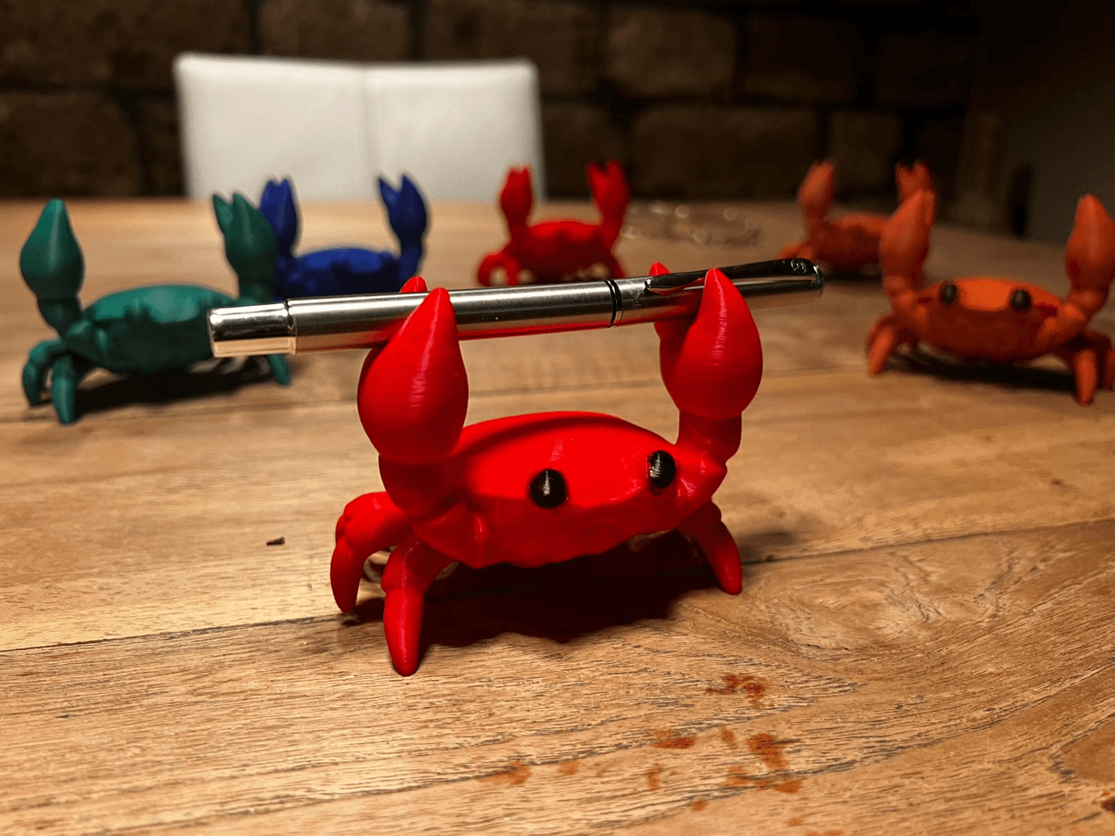 Crab Desk Buddy – Pen Holder With Claws