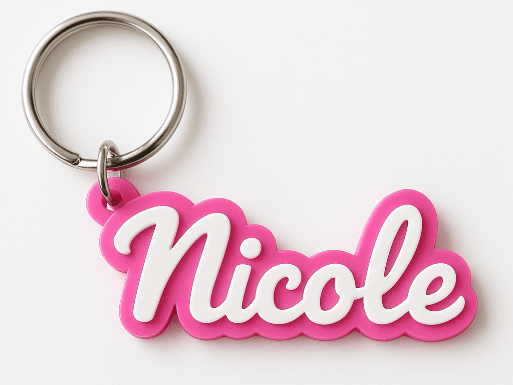 Custom Name Keychain – Personalized Gift With Your Name