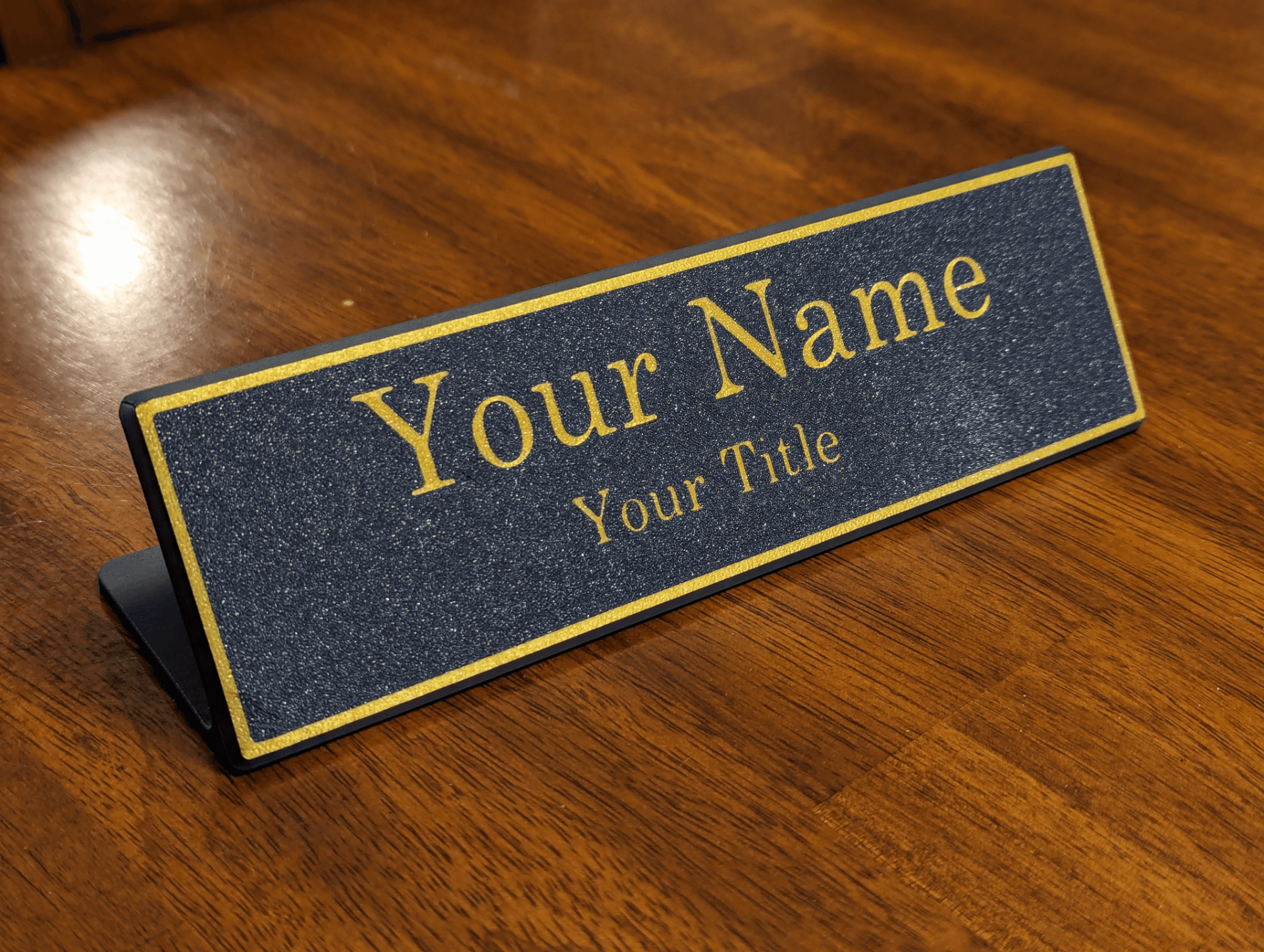Custom Name Plate – Clean Flat Finish for Doors & Desks