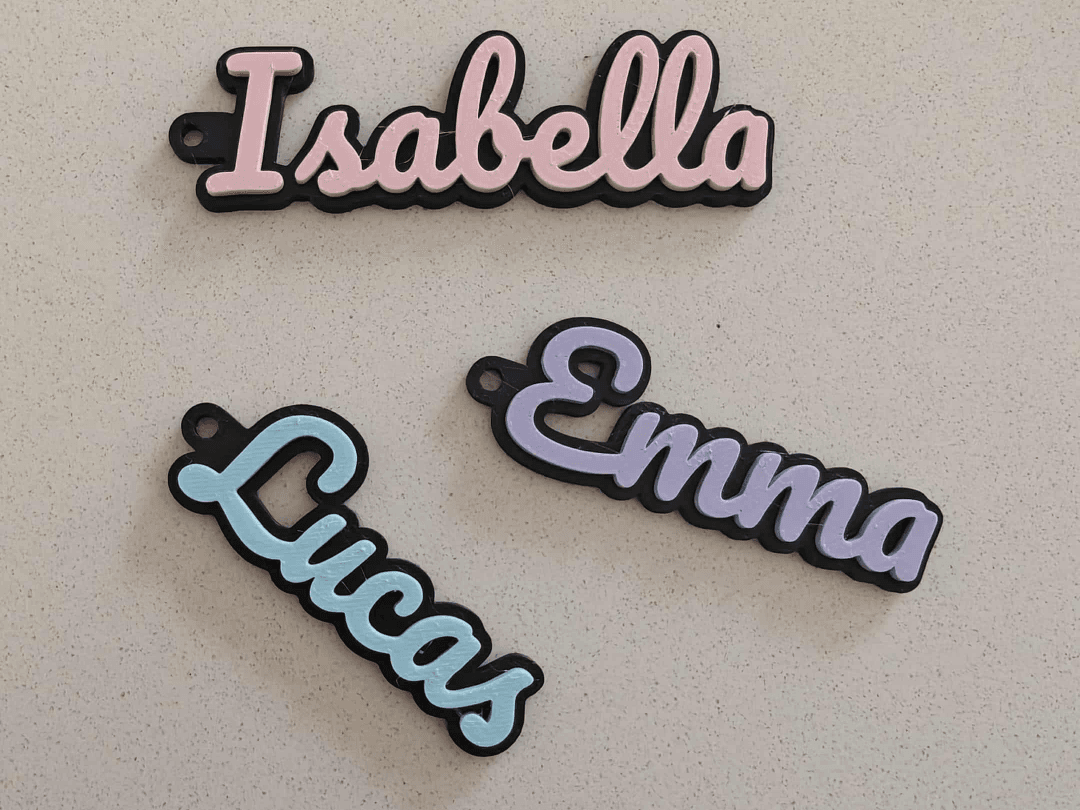 Everyday Name Keychain – Made Just for You