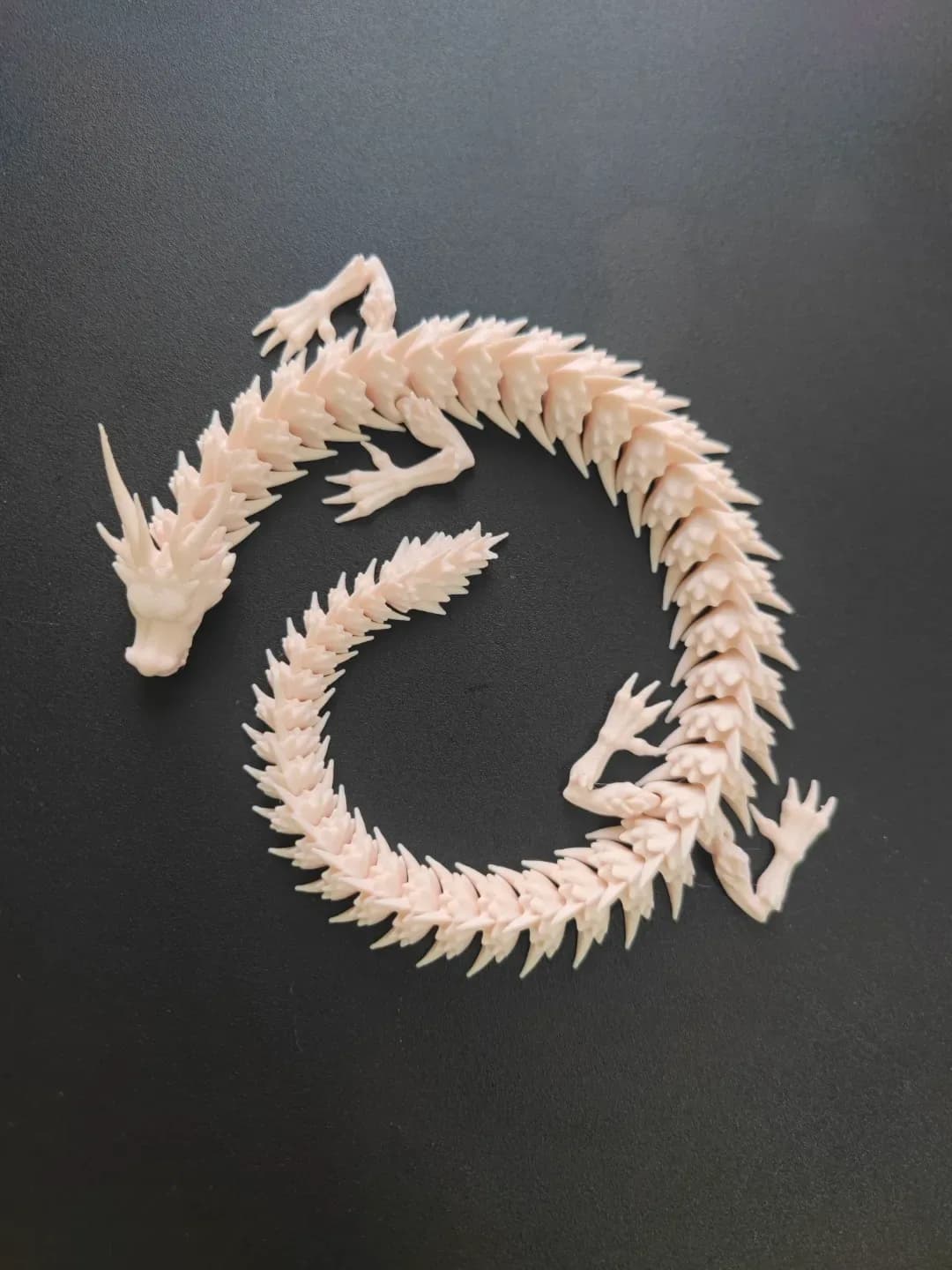 Little White Dragon – Poseable Dragon Toy