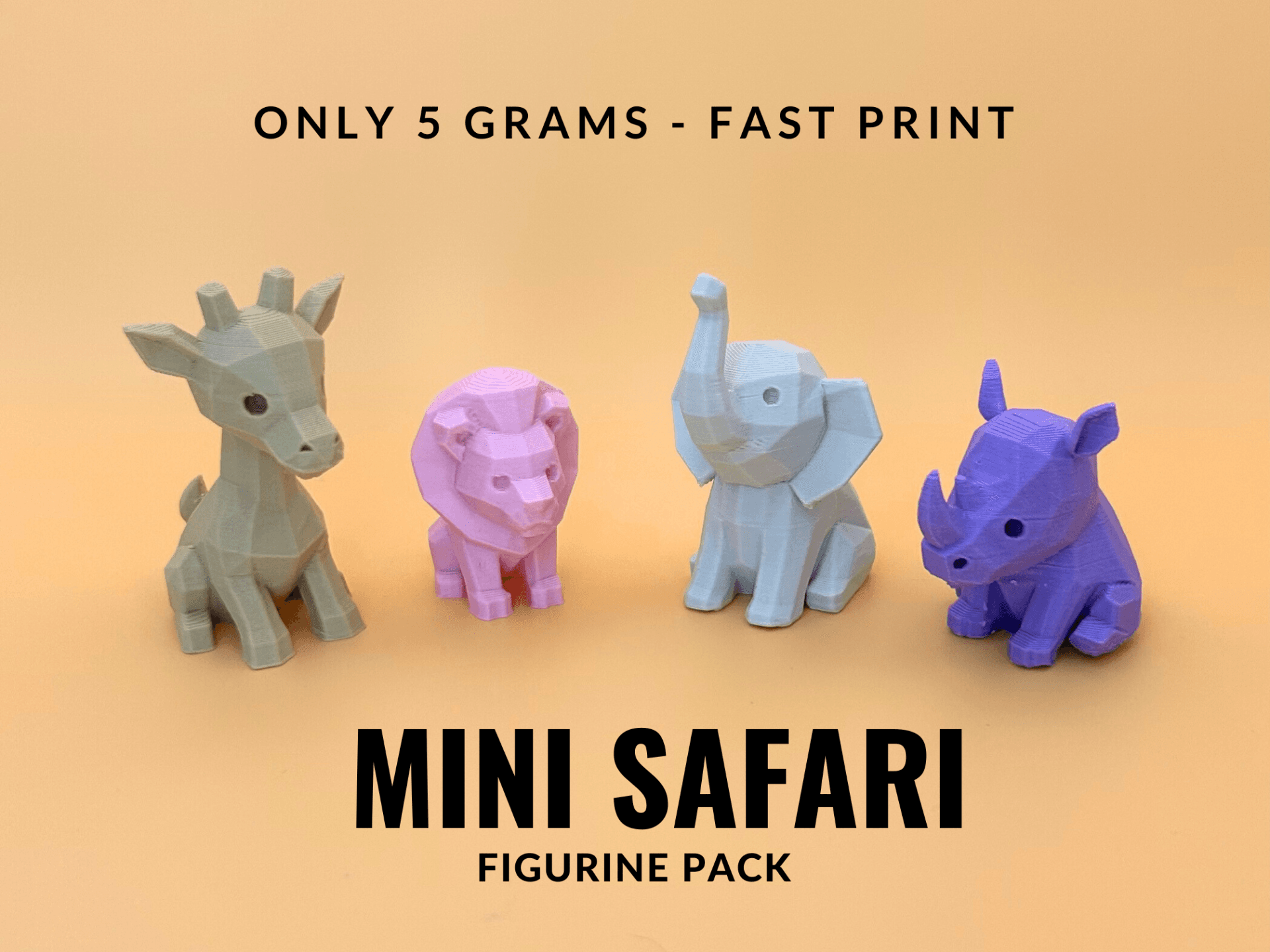 Safari Mini Pack – Cute Animal Collection