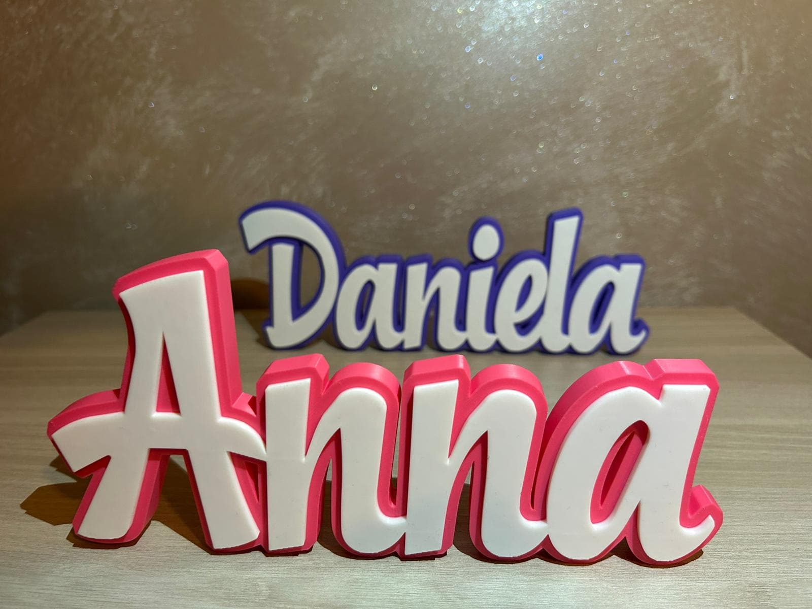 Script Name Sign – Elegant Italic Personalized Décor
