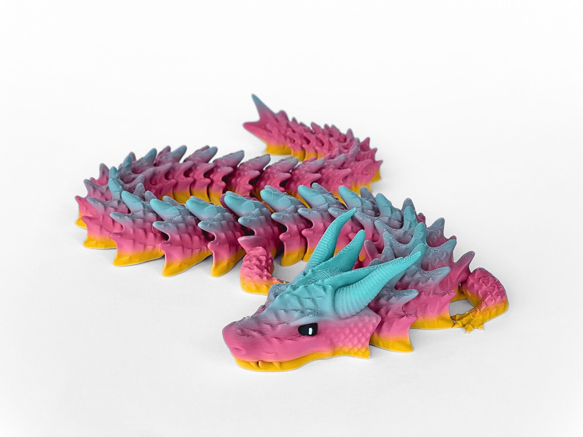 Shadowcoil Dragon – Dark Articulated Collectible