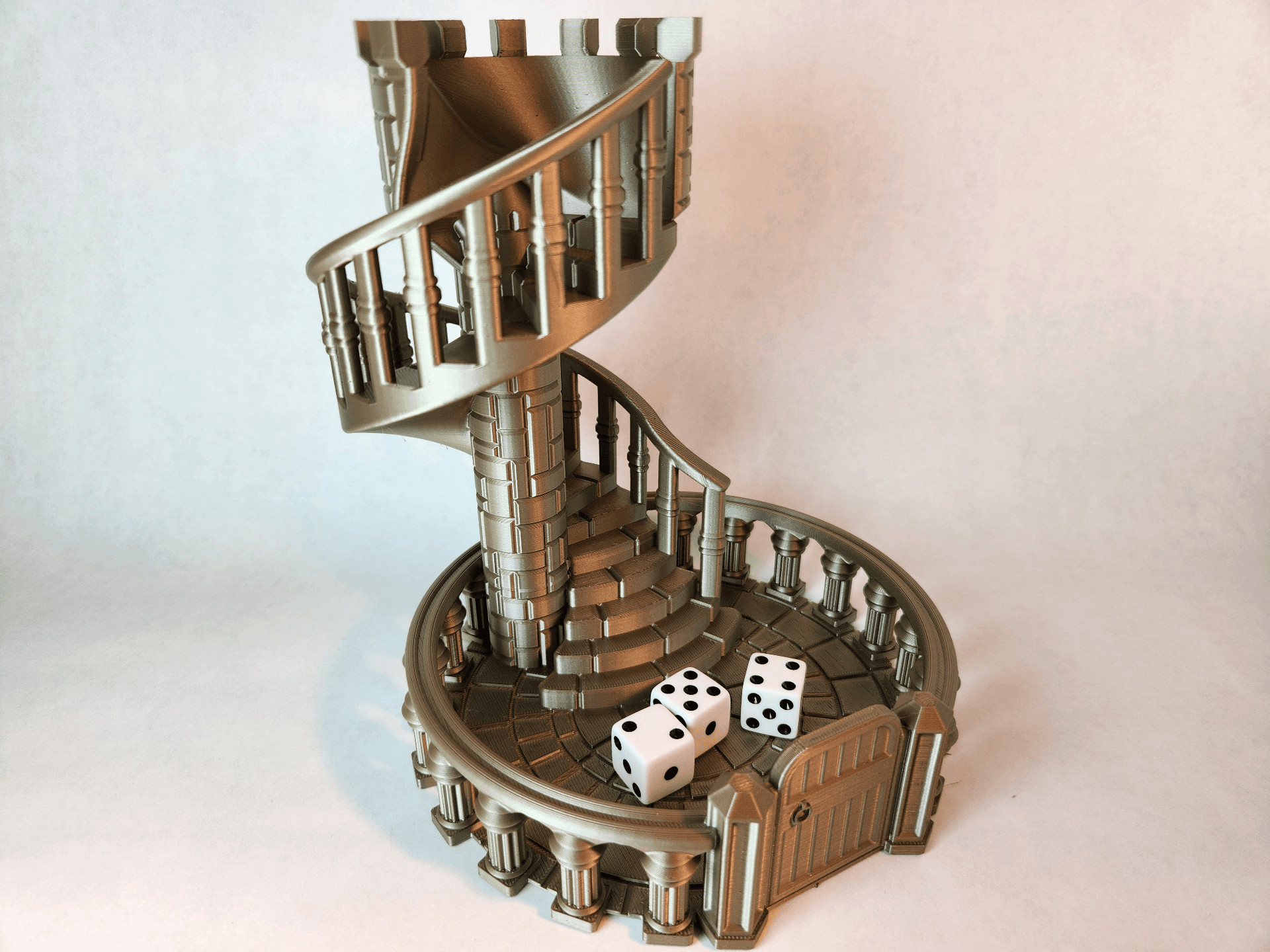Castle Stairs Dice Tower – Fortress Rolling Tower