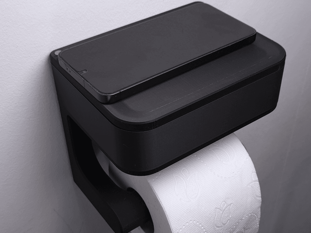 Compartment TP Holder – Smart Bathroom Storage