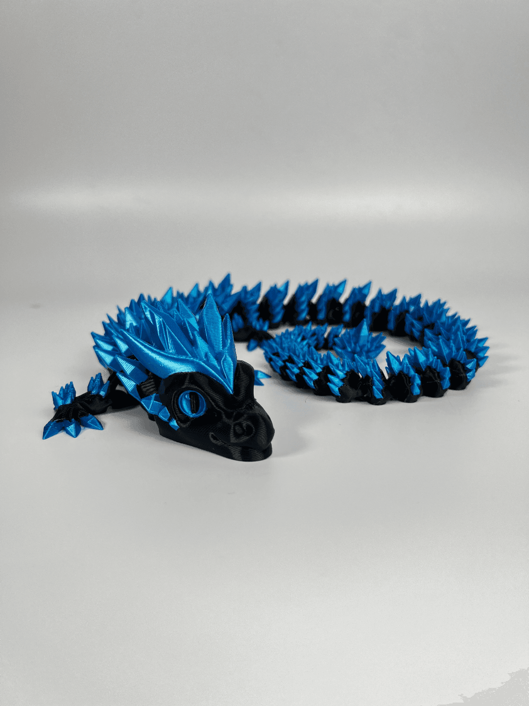 Crystal Dragon – Fully Flexible Articulated Figure