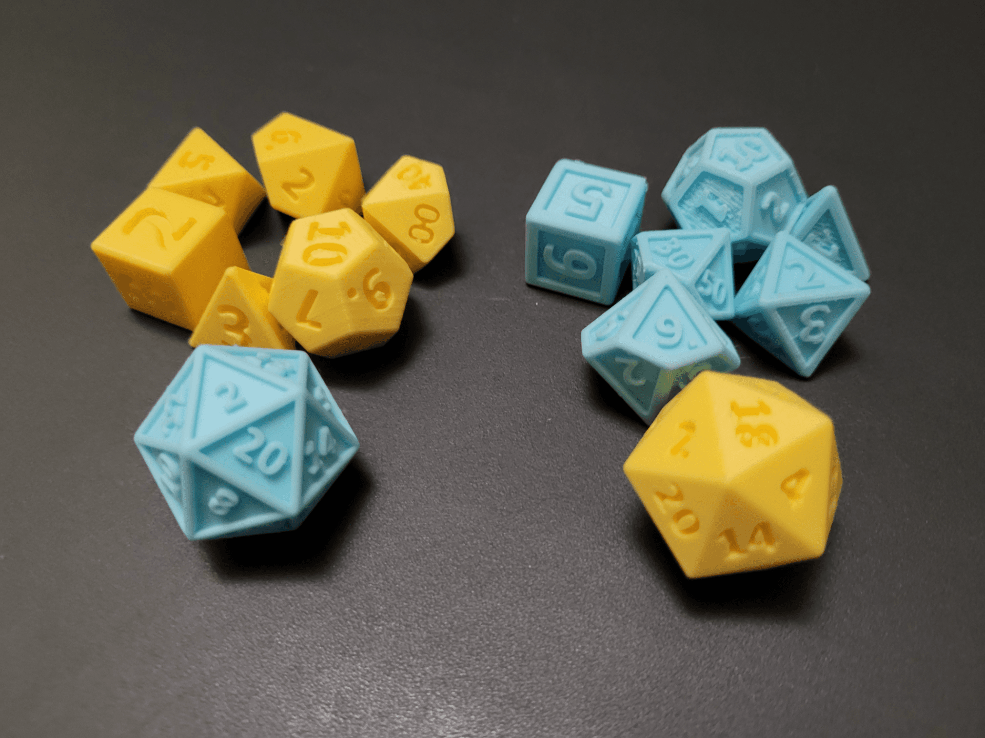Custom Dice Set – Full Polyhedral RPG Dice