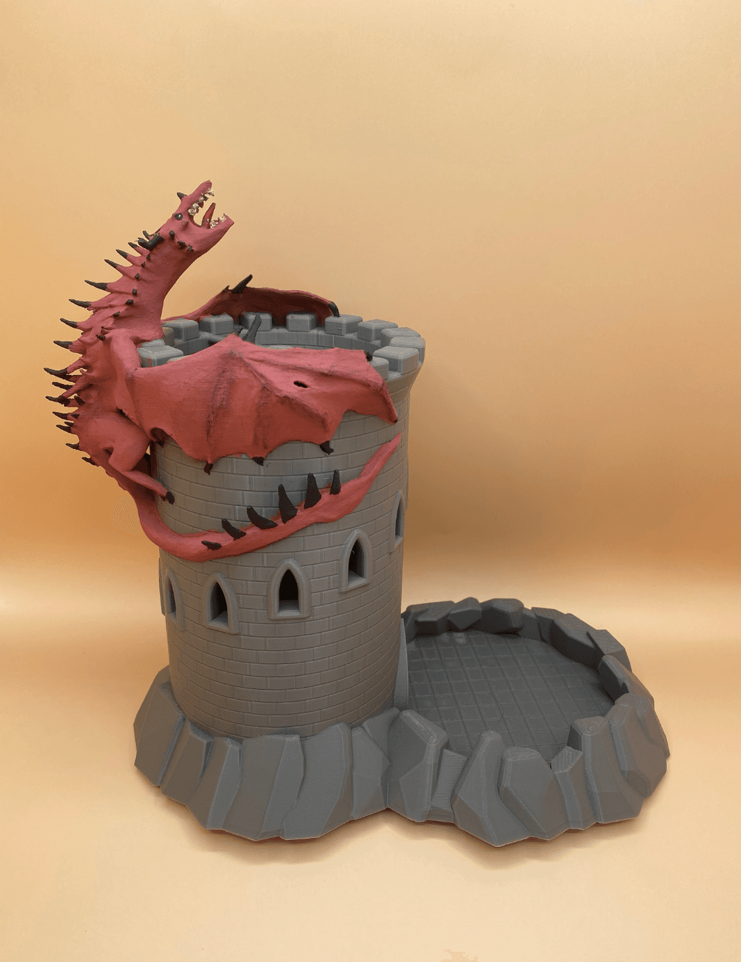Dragon's Keep Dice Tower – Fantasy Rolling Fortress