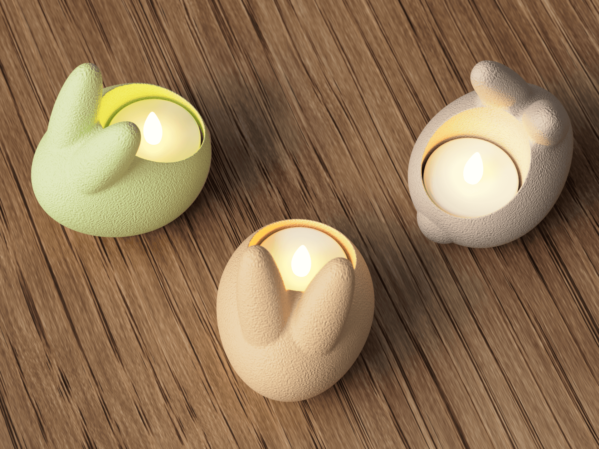 Easter Bunny Tealight – Cute Seasonal Glow