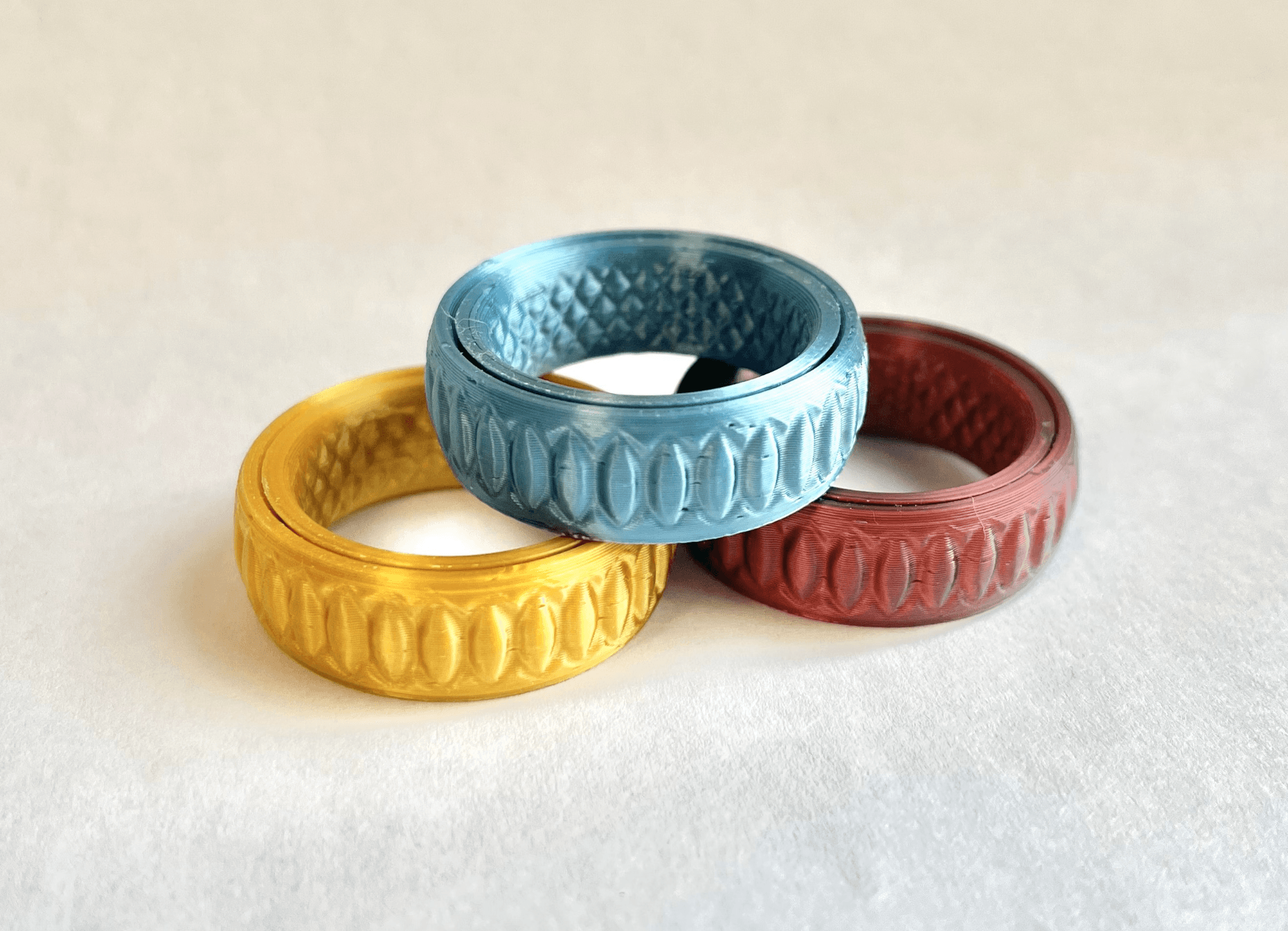 Fidget Ring – 21 Sizes, Spin-Friendly Style