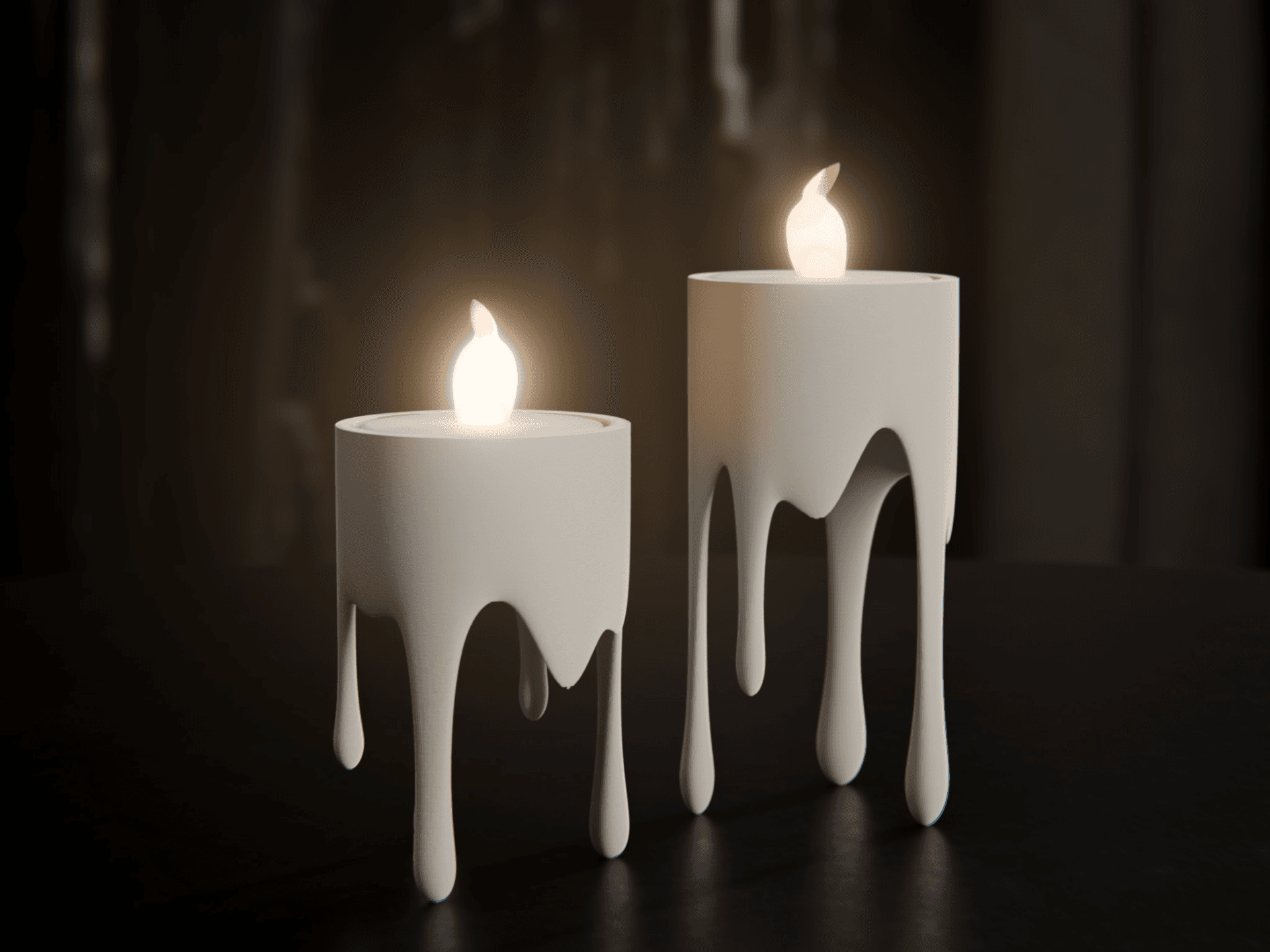Floating Drip Candle Holder – Magical Tealight Décor
