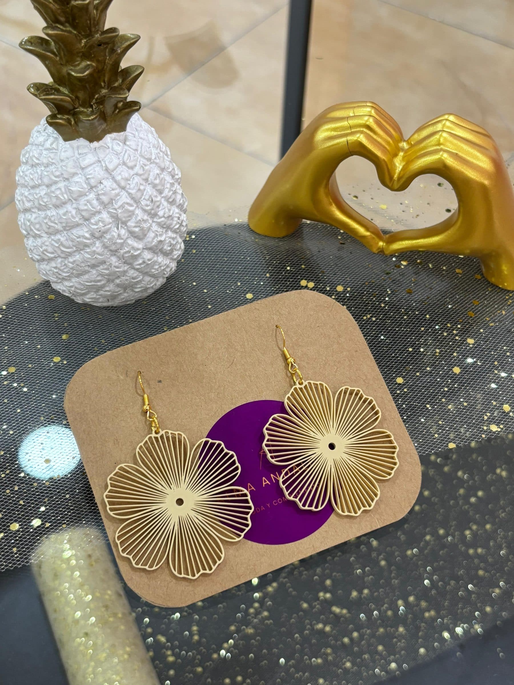 Flower Earrings – Light Floral Accessory