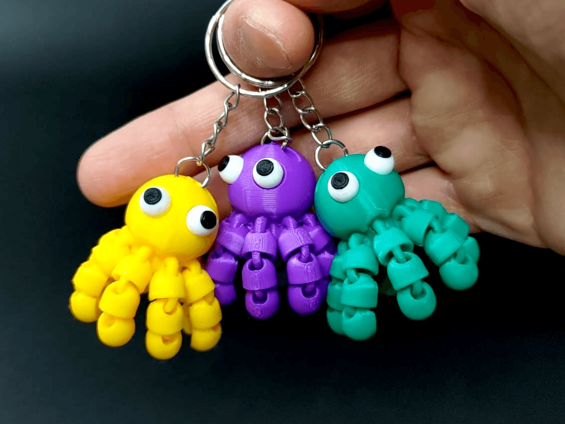 Funny Flexi Octopus – Wiggly Ocean Toy