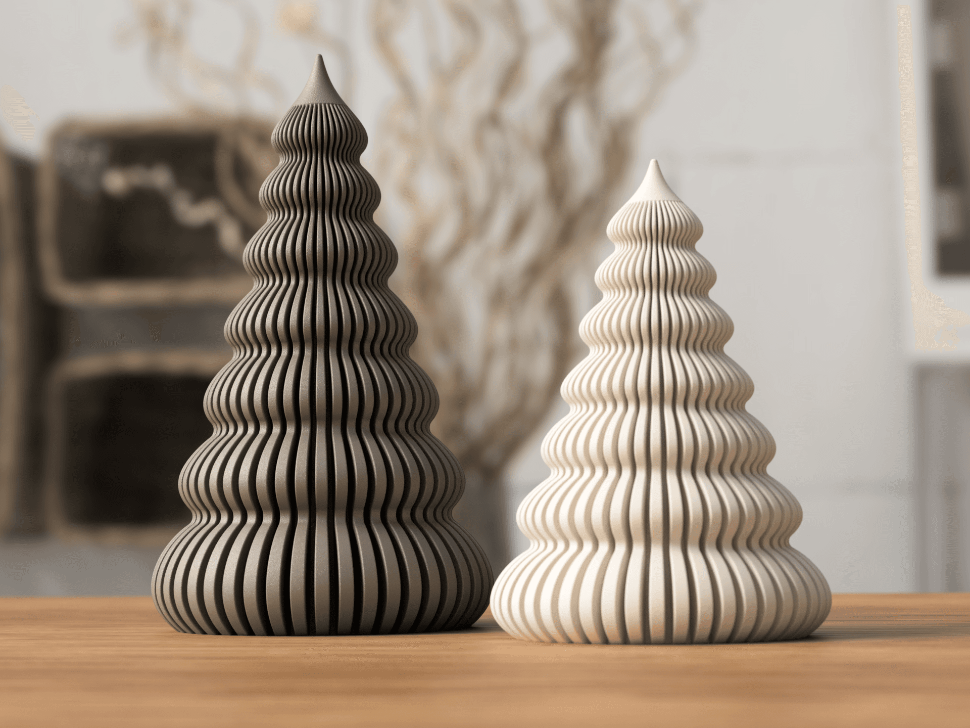 Glow Christmas Trees – Tealight Festive Décor