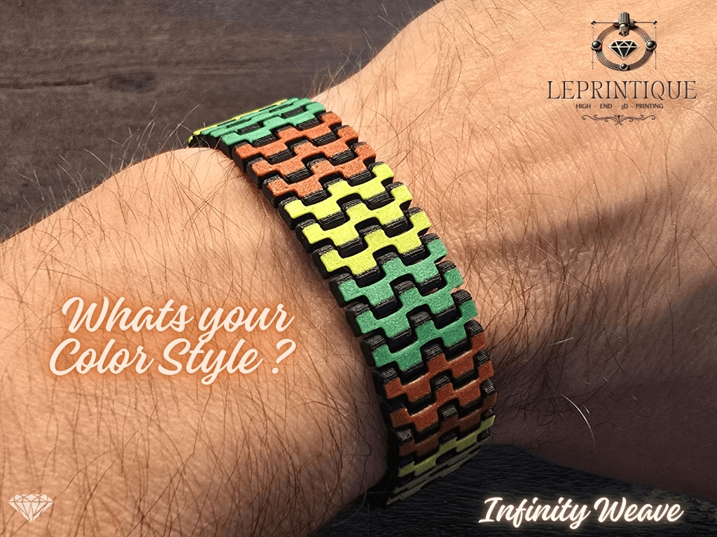 Infinity Weave Bracelet – Designer Woven Look