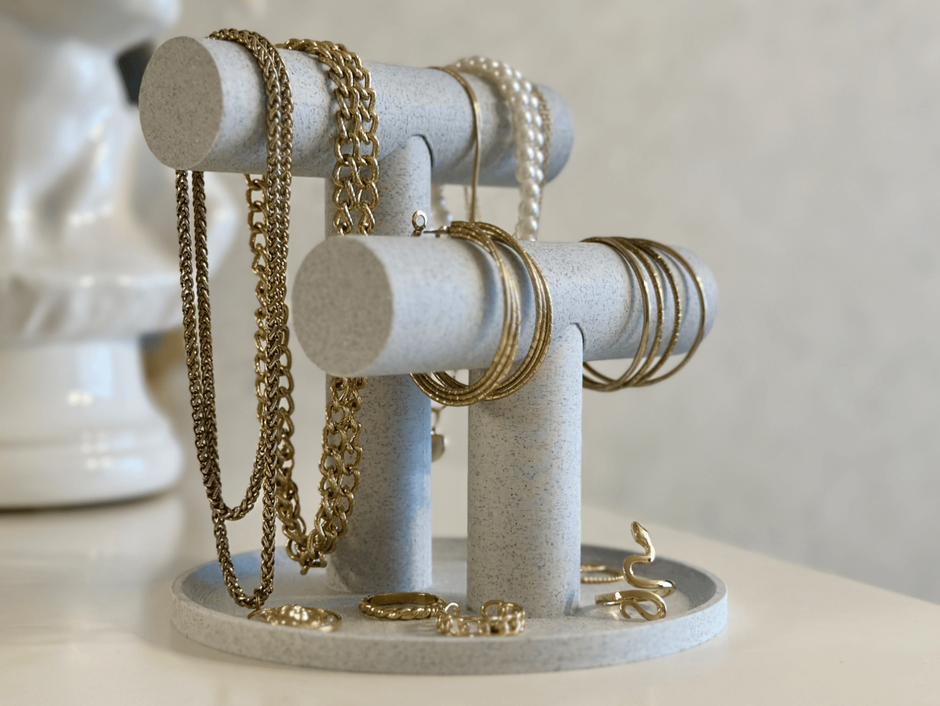 Jewellery Organiser Stand – Necklaces, Bracelets & Rings