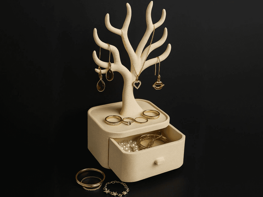 Jewellery Tree Box – Tree & Storage in One