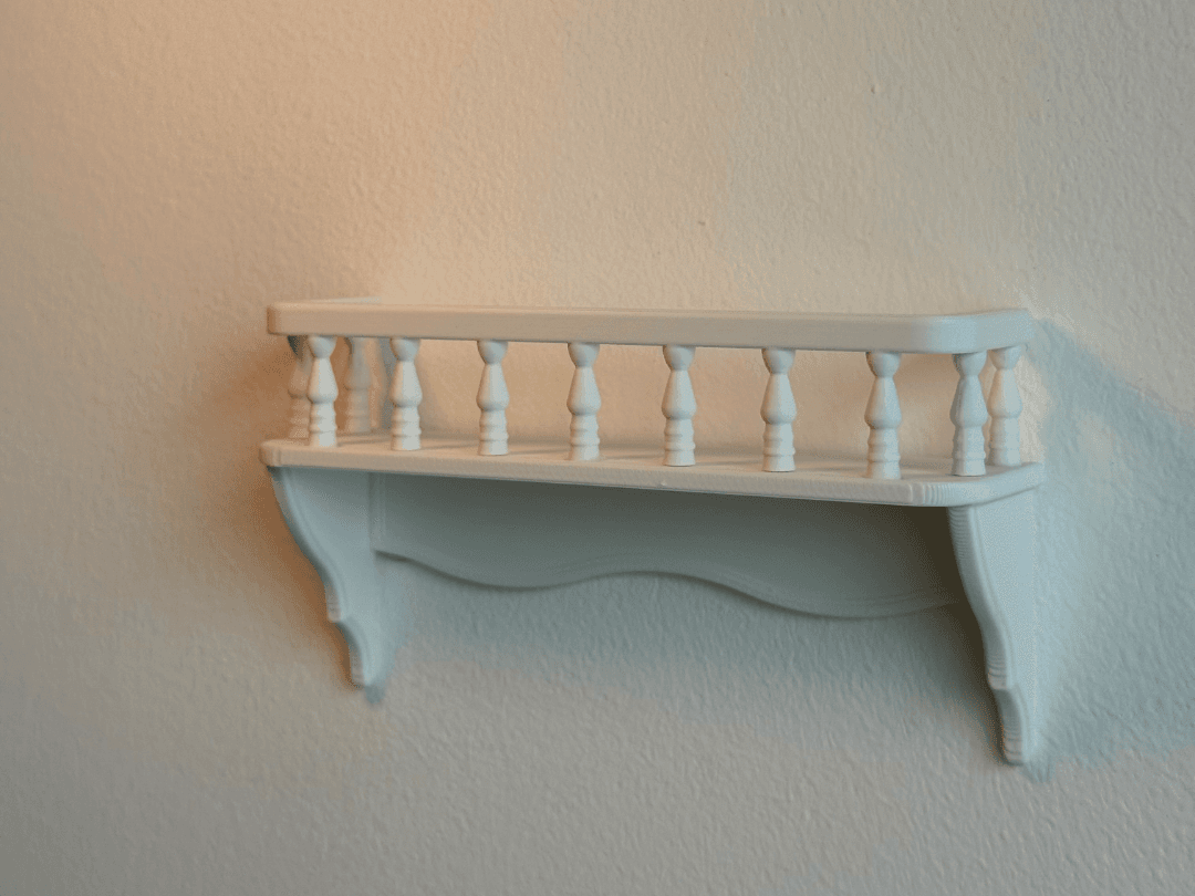Mini Wall Shelf – Display Ledge for Miniatures