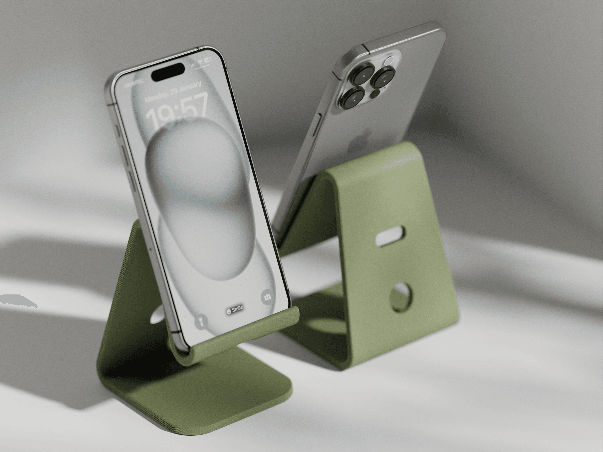 Minimalist Phone Stand – Clean Desk Essential