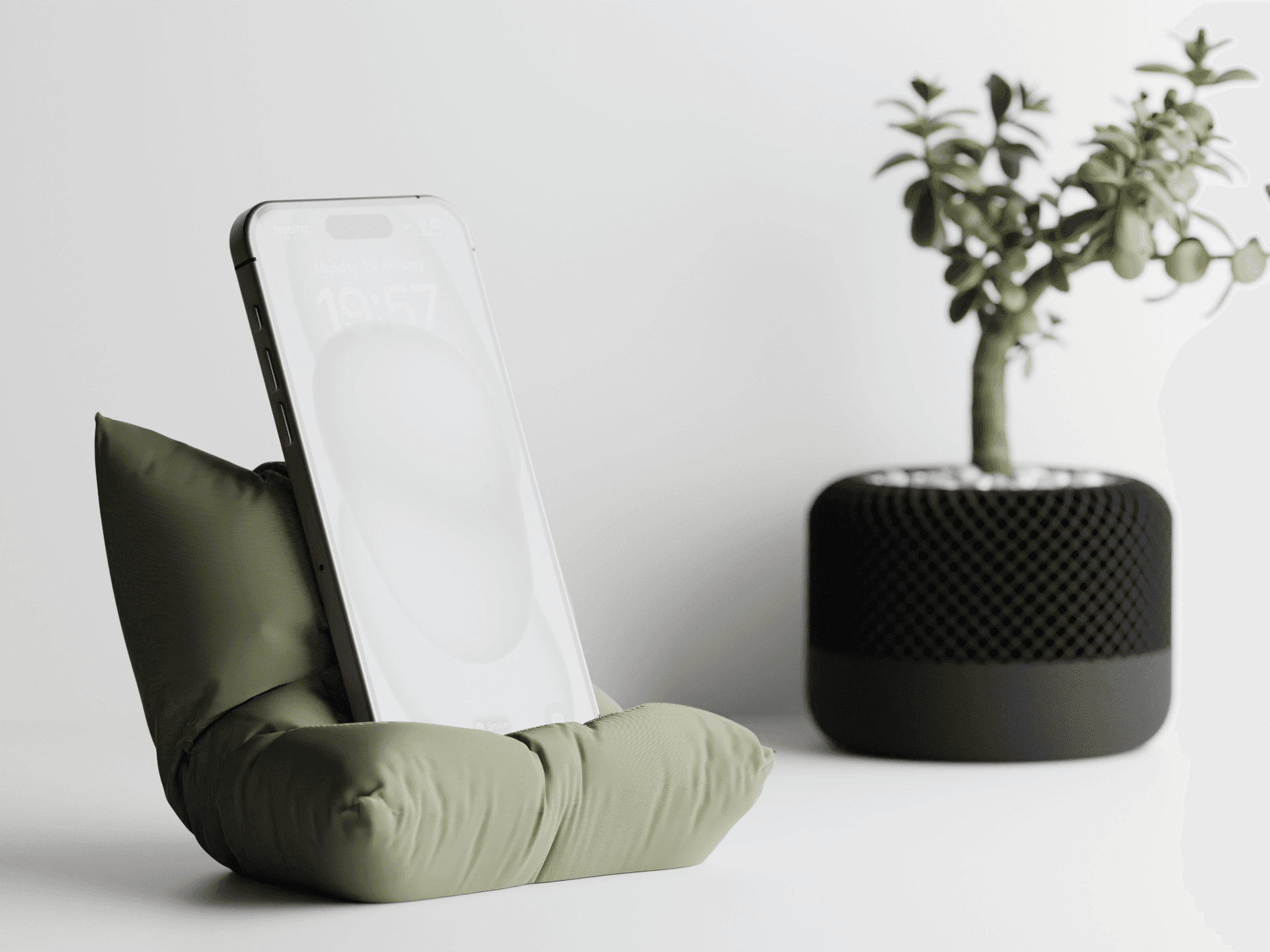 Phone Pillow – Cushy Soft-Shape Phone Dock