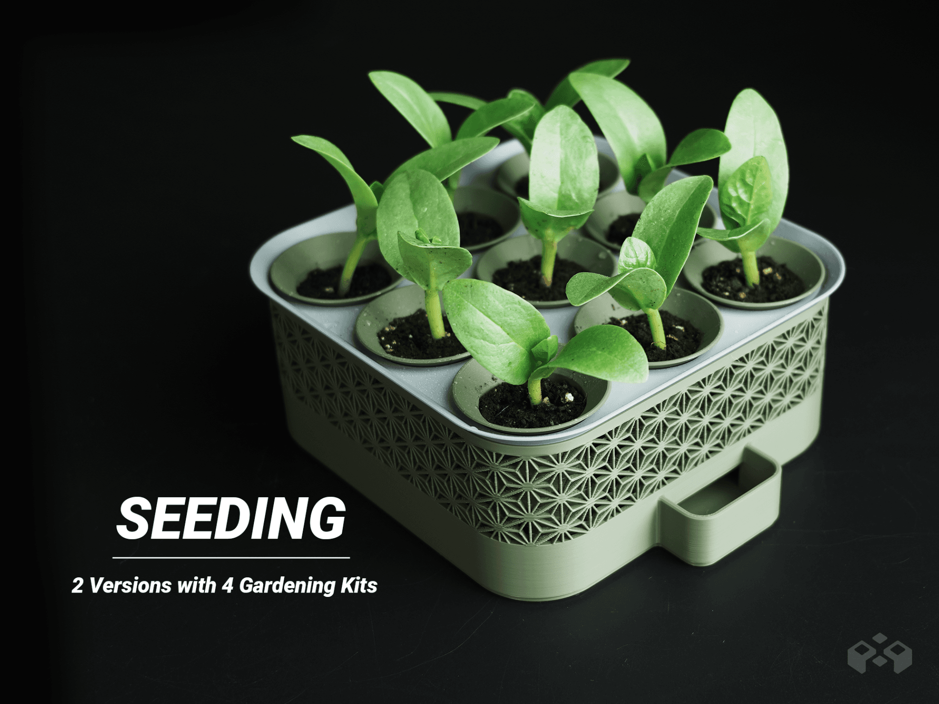 Seed Starter Greenhouse – Self-Watering Grow Kit