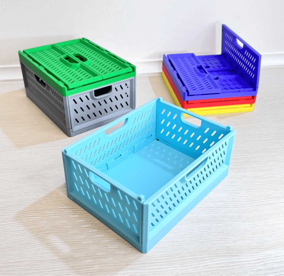 Stackable Organizer – Collapses Flat When Not in Use